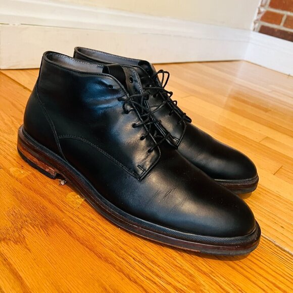 COLE‎ HAAN Grand Boot Black Leather Size 10.5 M Mens Ankle Lace Up Chukka Boots main image 8
